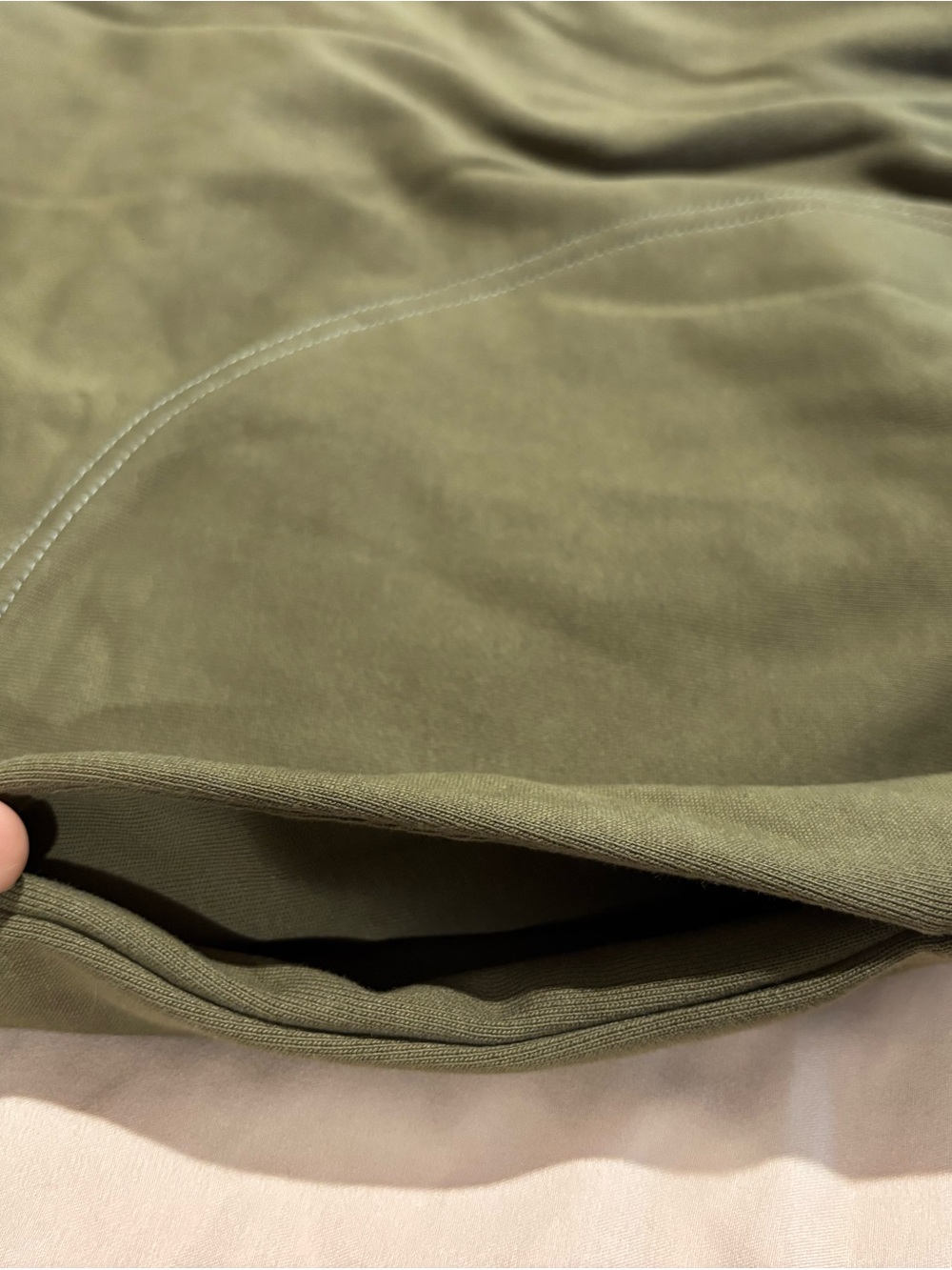 Hashira Studios Olive Green Men’s Sweatshirt View 3